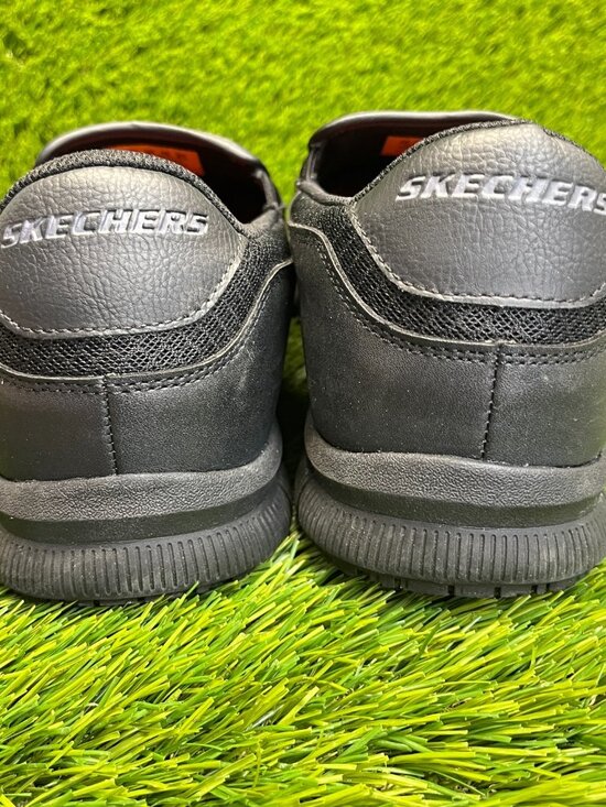Skechers Nampa Groton Mens Size 12 Black Casual Classic Walking Slip On Shoes main image 9